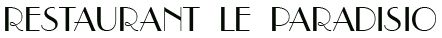 Restaurant Le Paradisio